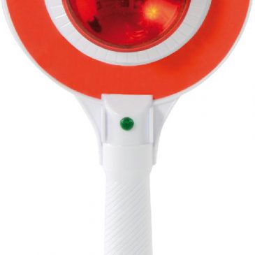 Polizei-Kelle mit Licht Für den Kindergartenverkehr - Kisus e.K. - Kinder, Spiel und Spaß - Spielzeug