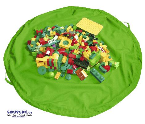 Aufräumsack/Spieldecke Grün - Kisus e.K. - Kinder, Spiel und Spaß - Aufräumen, Kindergartenausstattung
