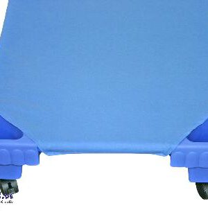 Spannlaken blau 130 cm
