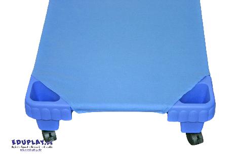 Spannlaken blau 130 cm