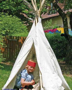 Tipi klein Wie im wilden WestenTipi klein Wie im wilden Westen - Kisus e.K. - Kinder, Spiel und Spaß - Kindergartenversand, Spielzeug