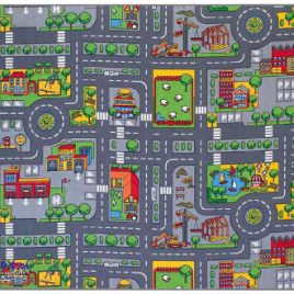 Verkehrsteppich 140 x 200 cm Für kleine und für große Spielzeugautos ... haben wir jetzt zwei Spielteppiche mit Straßenmotiven - Kisus e.K. - Kinder, Spiel und Spaß - großhandel kindergärten