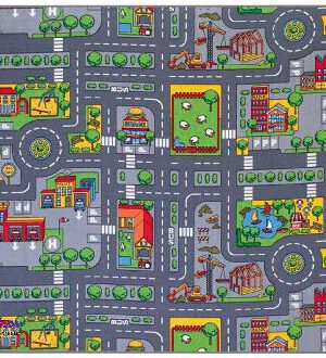Verkehrsteppich 140 x 200 cm Für kleine und für große Spielzeugautos ... haben wir jetzt zwei Spielteppiche mit Straßenmotiven - Kisus e.K. - Kinder, Spiel und Spaß - großhandel kindergärten