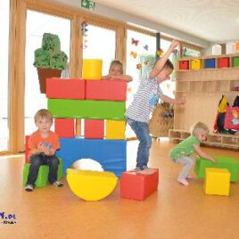 Soft Bausteine Bauen, spielen und Geschicklichkeit fördern - Kisus e.K. - Kinder, Spiel und Spaß - krippe, kita, kindergarten, kindergartenversand, krippenausstattung, behinderteneinrichtung, therapie, kinderturnen, sportunterricht