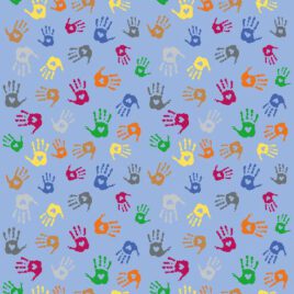 Teppich Hände Rechteck 300 x 200 cm Rote, grüne, gelbe Hände - Kisus e.K. - Kinder, SPiel und Spaß - Kindergarten einrichtung