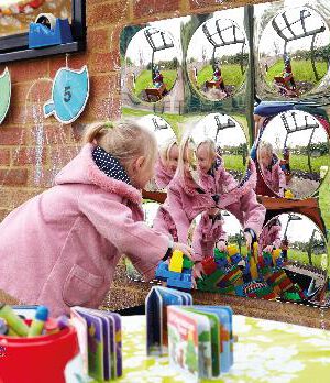 Spiegel Convex 9 groß - Kisus e.K. - Kinder, Spiel und Spaß - schule, kita, kindergarten
