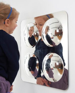 Spiegel Convex 4 klein - Kisus e.K. - Kinder, Spiel und Spaß - schule, kita, krippe, kindergarten, kindergartenversand, krippenausstattung, außenspiele, outdoor, kindergartenbedarf, schulbedarf
