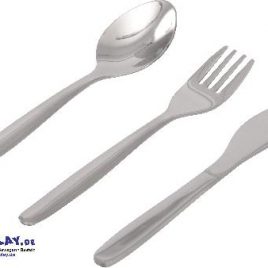 Krippenbesteck 3-tlg. Von Griesbrei bis zu Spaghetti - Kisus e.K. - Kinder, Spiel und Spaß - Krippenausstattung
