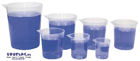 Messbecher Set 7-teilig Für Experimente unerlässlich - Kisus e.K. - Kinder, Spiel und Spaß - edukatives spielzeug, messen, volumen, experimente für kinder, outdoor