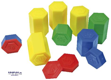Gewichte Ergänzung zu unserer Balkenwaage - Kisus e.K. - Kinder, Spiel und Spaß