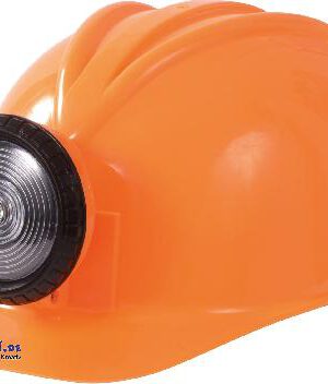 Bauhelm mit Lampe orange Ein Must-Have für jeden Bauarbeiter - Kisus e.K. - Kinder, Spiel und Spaß - Kindergartenbedarf