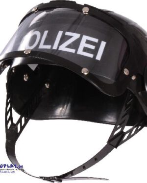 Polizeihelm Supercool für Rollenspiele ... Robuster Spielzeug-Helm mit beweglichem Visier - Kisus e.K. - Kinder, Spiel und Spaß - Kindergarten, Spielzeug