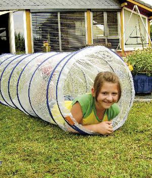 Kriechtunnel transparent 155 Angstfrei ... krabbeln Kinder - Kisus e.K. - Kinder, Spiel und Spaß - großhandel kindergärten