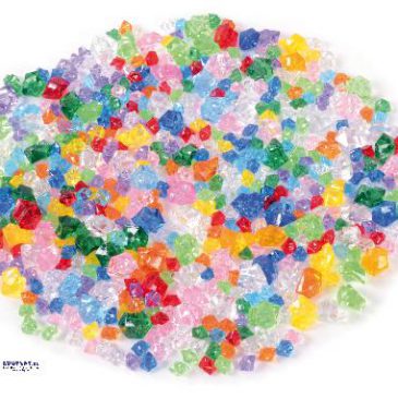 Acryl-Steine-Mix 500 g Funkeln wie Diamanten - Kisus e.K. - Kinder, Spiel und Spaß