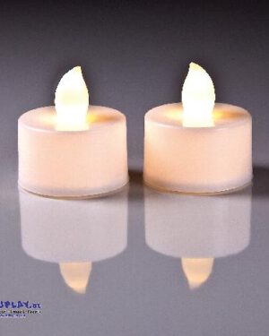 Teelichter LED hellgelb 2er Set Sicheres, warm leuchtendes Licht - Kisus e.K. - Kinder, Spiel und Spaß - Kindergarten, Krippe