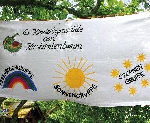 Banner Baumwolle Fürs Sommerfest, den Advents-Basar - Kisus e.K. - Kinder, Spiel und Spaß - großhandel für kindergarten einrichtungen