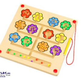 Magnetspiel Blumen Farben, Zählen und wie man den Stift hält ... lernen Vorschulkinder ganz spielerisch mit diesem Board - Kisus e.K. - Kinder, Spiel und Sßa
