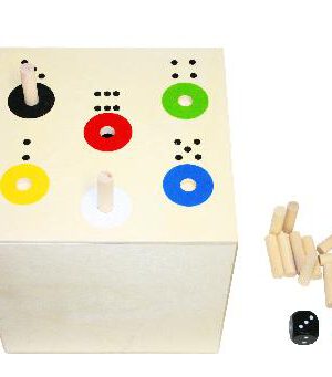 AB in die BOX - BIG Nur bei der 6 oder bei rot fällt das Stäbchen - Kisus e.K. - Kinder, Spiel und Spaß