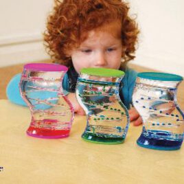 Tropfenzickzack 3er Set Bunte Tropfen