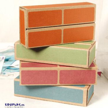 Kartonbausteine 20er Set Kinderleichte und robuste Großbausteine ... Die Bausteine in pastellfarbener Backsteinoptik sind aus extra stabilem Karton herstellt - Kisus e.K. - Kinder, Spiel und Spaß