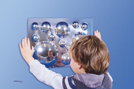 Acrylspiegel 4er Set Lustig verzerrt ... schaut man in diesen Spiegeln aus. - Kisus e.K. - Kinder, Spiel und Spaß
