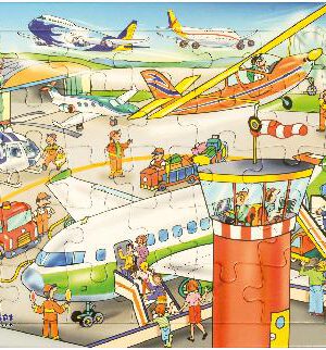 Puzzle Flughafen