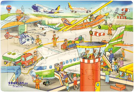 Puzzle Flughafen