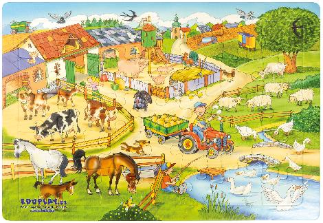 Puzzle Bauernhof - Kisus e.K. - Kinder, Spiel und Spaß - kindergarten, kita