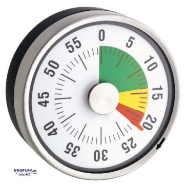 Zeitdauer-Uhr Automatik Kompakt mit Magnet und Ampelscheibe Die Zeit im Blick ... Diese Uhr mit rückseitigem Magnet ist Zeitdauer-Uhr und Zeitdauer-Ampel in einem. - Kisus e.K. - Kinder, Spiel und Spaß - Ideal für Gruppenarbeiten, Klausuren, in der Schulküche und bei Elternabenden.