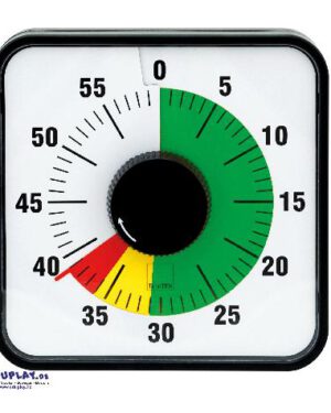 Zeitdauer-Uhr Automatik magnetisch mit Ampelscheibe Die Zeit im Blick ... Diese Uhr mit rückseitigem Magnet ist Zeitdauer-Uhr und Zeitdauer-Ampel in einem.