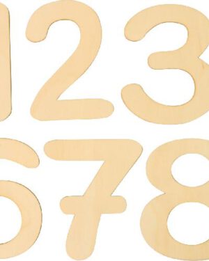 Holzzahlen Artikelnummer: 120596 Einzeln bestellbar ... Zahlen zum Spielen, Lernen, Basteln, Dekorieren und Beschriften.