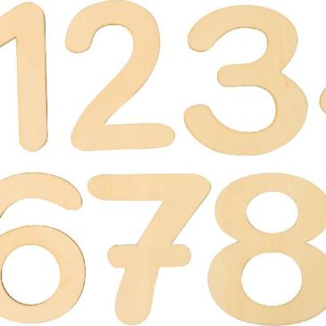 Holzzahlen Artikelnummer: 120596 Einzeln bestellbar ... Zahlen zum Spielen, Lernen, Basteln, Dekorieren und Beschriften.