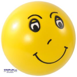 Emotionsbälle Set Lachen, weinen, grimmig sein ... Nicht immer herrscht Friede, Freude, Eierkuchen unter den Kindern. Um Verständnis füreinander zu entwickeln sich in andere Kinder hineinzufühlen können Kinder in der Runde anhand der Emotionsbälle die Gesichtsausdrücke nachahmen.