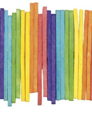 Bastelhölzchen bunt