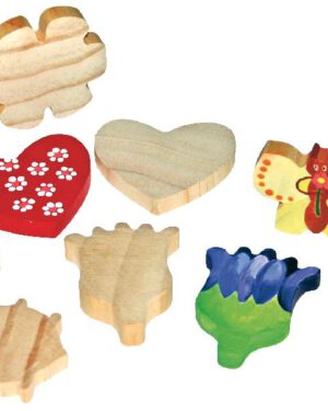Holzfiguren Muttertag Bereit zum Anmalen ... für Kiga-Gruppen. Holzfiguren zum Spielen, Verzieren und Verschenken.