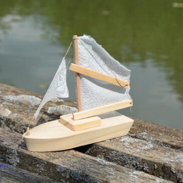 Bausatz Segelschiff Ahoi! ... Ein toller Bausatz für kleine Seemänner zum individuell gestalten