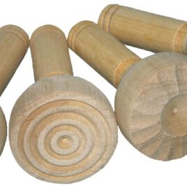 Knetstempel, 4er Set Wunderschöne Muster, Strukturen ... und Ornamente lassen sich mit diesen Modellier-Werkzeugen erzeugen: für Knetmasse, Ton, Modelliermasse...