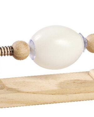 Ostereiermalmaschine Bunte Eier - saubere Finger ... Damit vor Ostern auch beim Eier-Bemalen alles rund läuft, halten diese zwei Hasen die zerbrechlichen Schalen mit sanften Pfoten fest.