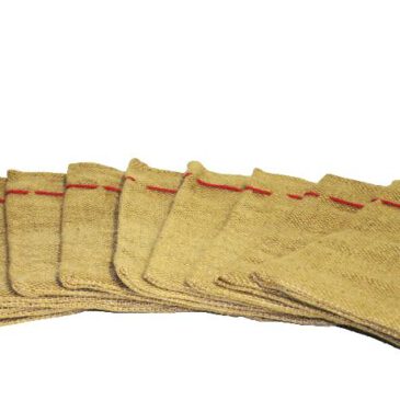 Nikolaus-Sack 10er Set Zehn Säckchen haben genau die richtige Größe für kleine Geschenke ... Das Jute-Material läßt sich zur Deko mit vielen Materialien verschönern