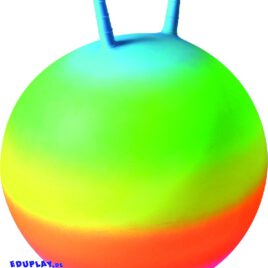 Regenbogen-Hüpfball Gute-Laune-Hüpfball ... Der Regenbogen-Hüpfball ist ein echter Hingucker - damit will bestimmt jedes Kind einmal hopsen und Spaß haben. An den Griffen kann man sich auch für große Sprünge gut festhalten. Stärkt die Beinmuskulatur, Koordination und den Gleichgewichtssinn. - Kisus e.K. - Kinder, Spiel und Spaß - kindergarten, kita, krippe, sportverein ausstattung