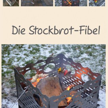 Stockbrot Fibel Stockbrot und andere leckere Rezepte ... Auf 16 bebilderten Seiten finden Sie allerhand Rezepte für verschiedene Teige, Stock-Pizza, Stock-Bratwurst, Stock-Hot-Dog, Bratapfel, Grillbanane, Backkartoffeln und Platz für eigene Rezepte. Weiter enthalten sind wertvolle Tipps und Tricks rund um die Stockbrot-Spieße, Feuerstelle bzw. Grill, Asche- und Wascheimer. - Kisus e.K. - Kinder, Spiel und Spaß - Fach-Großhandel für Kindergartenbedarf, Spielwaren und Bastelbedarf