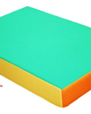 Hüpfpolster Kunstleder 113 x 75 cm Wie auf Omas Bettmatratze ... Das 113 x 75 cm große Hüpfpolster erzeugt mit dem darin liegenden Federkern einen Trampolinartigen Hüpfeffekt. Das 17 cm hohe Polster ist rundherum mit farbigem Kunstleder bezogen. Der Boden ist aus rutschfestem Turnmattenstoff. In der Matratze sind 90 Stück Bonellfederkerne. - Kisus e.K. - Kinder, Spiel und Spaß - FAch-Großhandel für Kindergartenbedarf, Spielwaren und Bastelbedarf