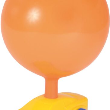 Ballon-Auto Flotter flitzer mit Luftantrieb Über das Auspuff-Röhrchen wird der Ballon aufgeblasen. Nun ist das Auto startklar für eine Spritztour. - Kisus e.K. - Kinder, Spiel und Spaß - Fach-Großhandel für Kindergarten, KITA, Schule und Hort