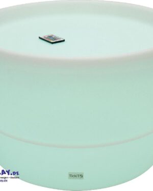 Runder Leuchttisch Wasserdichter, portabler Leuchttisch Auf dem runden Leuchttisch mit erhöhtem Rand können Kinder drinnen wie draußen Formen, Texturen und Farben verschiedenster Materialien und Substanzen erforschen. Nach 8-stündiger Ladezeit leuchtet der Tisch ohne Netzkabel ca. 5-10 Stunden (je nach Programmeinstellung). Das sanfte farbige oder weiße Licht kann mit der Fernbedienung eingestellt werden. Das robuste, leichte Design ist nicht nur schön, sondern auch praktisch und schnell zu reinigen. - Kisus e.K. - Kinder, Spiel und Spaß - Fachgroßhandel für Kindergartenausstattung, Spielwaren und Bastelbedarf
