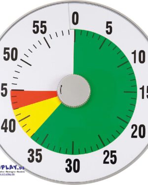 Zeitdauer-Uhr lautlos XL