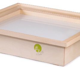 Leuchtsandkasten mit Ablagerahmen