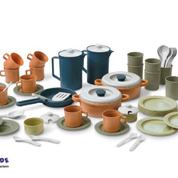 Green Eco Kaffee und Ess-Set 79 Teile