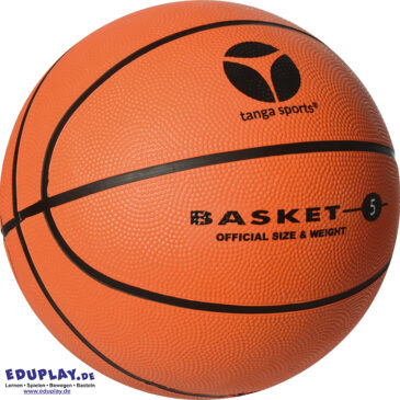 Basketball 22 cm Größe 5 Robuster, griffiger Basketball für drinnen und draußen ... Dieser langlebige Klassiker vereint beste Spieleigenschaften und hohe Strapazierfähigkeit - so macht das Körbe werfen einfach Spaß. Mit Nadelventil.