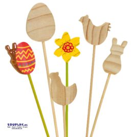 Blumenstecker Ostern 12er Set