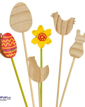 Blumenstecker Ostern 12er Set